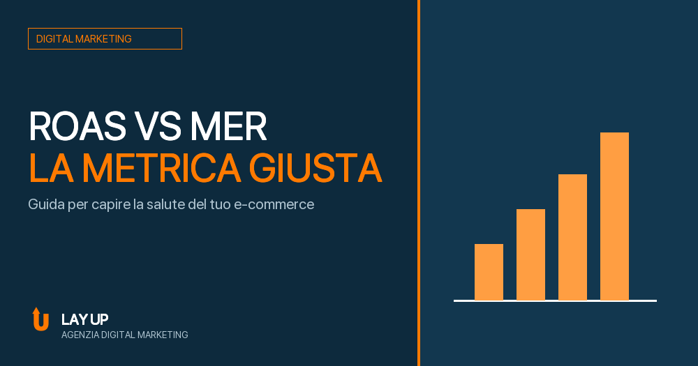 Al momento stai visualizzando ROAS vs MER: quale metrica racconta davvero la salute del tuo e-commerce