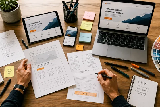 Progettazione di landing page e siti web orientati alla conversione