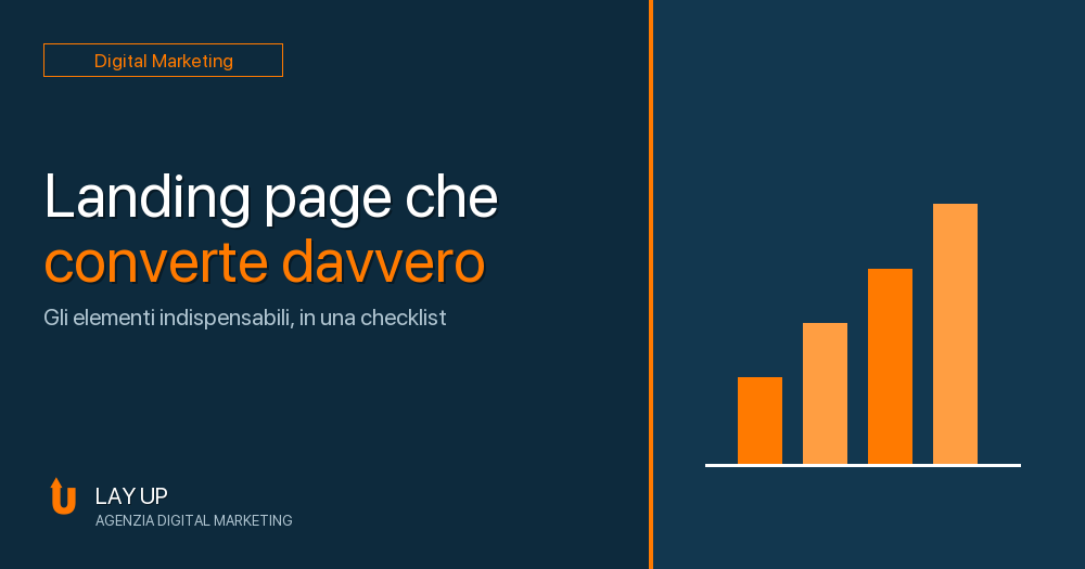 Al momento stai visualizzando Landing page che converte: i 7 elementi indispensabili
