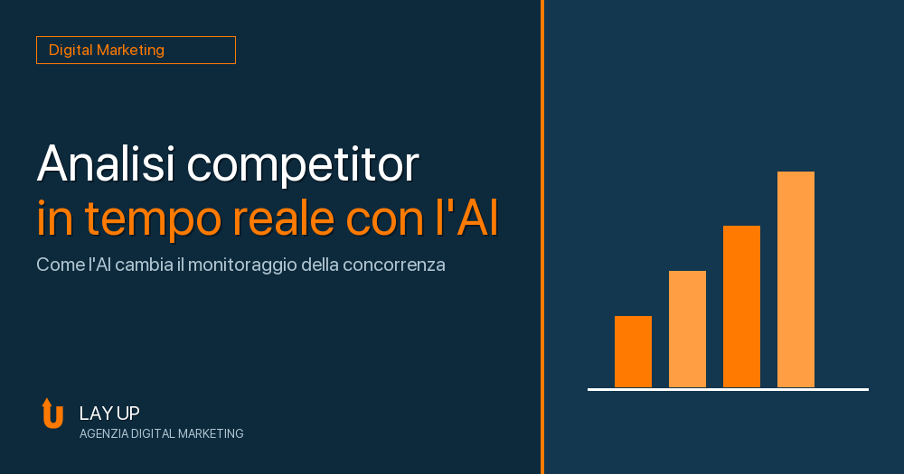 Al momento stai visualizzando Analisi competitor in tempo reale: come l&rsquo;AI cambia il modo di studiare la concorrenza