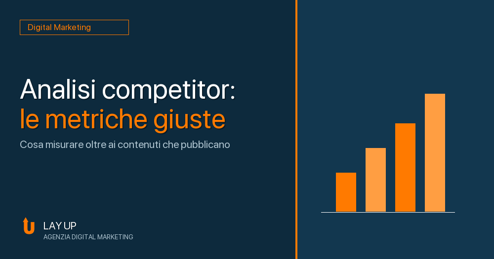 Scopri di pi&ugrave; sull'articolo Analisi competitor: quali metriche guardare oltre a cosa pubblicano