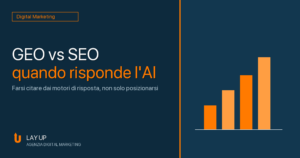 Scopri di pi&ugrave; sull'articolo GEO vs SEO: cosa cambia quando a rispondere &egrave; un&rsquo;intelligenza artificiale