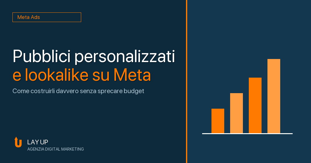 Al momento stai visualizzando Pubblici personalizzati e lookalike su Meta: come costruirli davvero